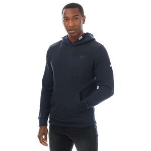 Duck and Cover Mens Hannings Graphic Hoodie / Navy